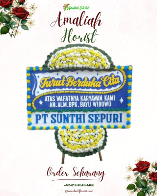 Papan Bunga Duka di Karasak