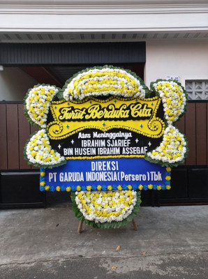 Papan Bunga Duka di Karasak